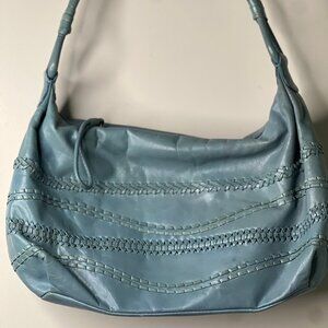 Sigri Olson Blue Leather shouder bag